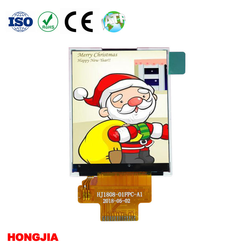 อินเทอร์เฟซโมดูล TFT LCD ขนาด 1.77 นิ้ว SPI