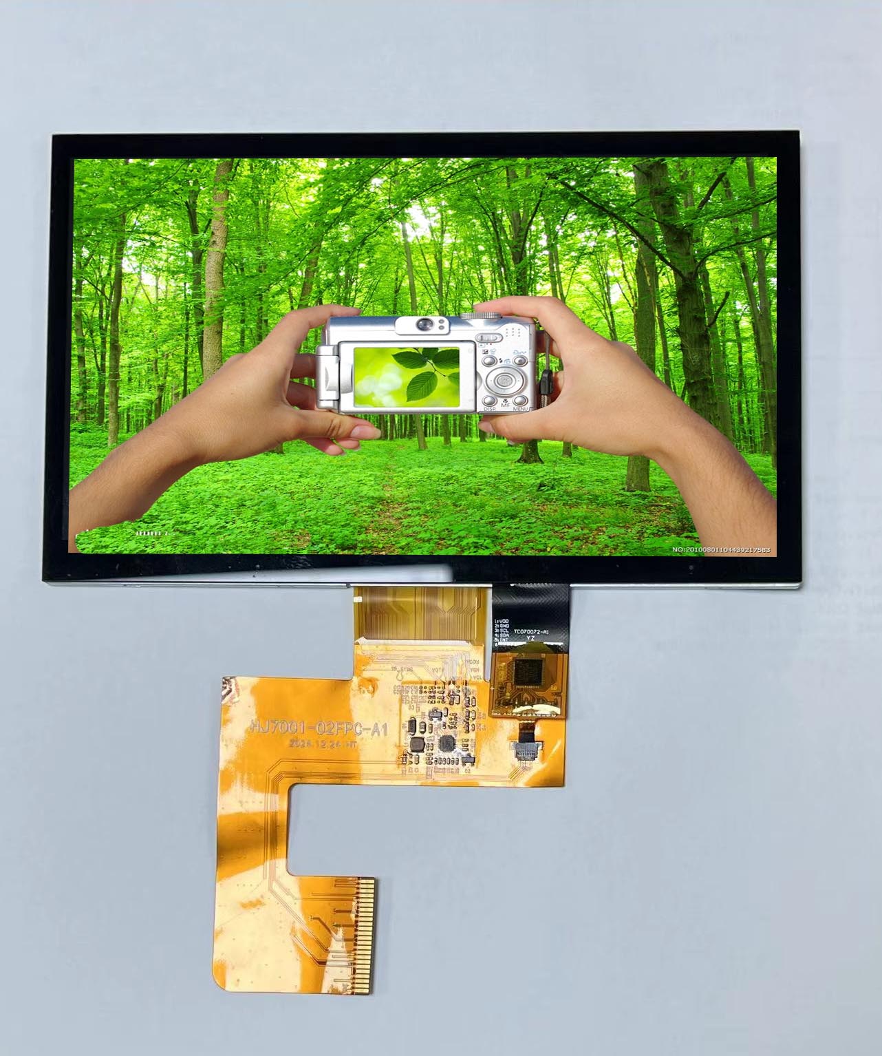 7.0 นิ้วสัมผัส LCD 1024*600 ความละเอียด MIPI อินเตอร์เฟส 2 ช่องสัญญาณ