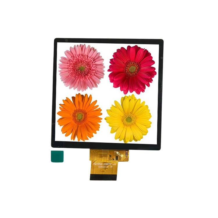 หน้าจอ LCD สี่เหลี่ยมขนาด 3.95 นิ้ว 480*480 กระบวนการ incell นำไปสู่ทิศทางในอนาคตของแผงเทอร์โมสตัทในอนาคต