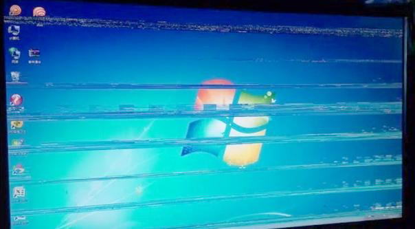 หน้าจอ LCD กะพริบและการแก้ไขปัญหา