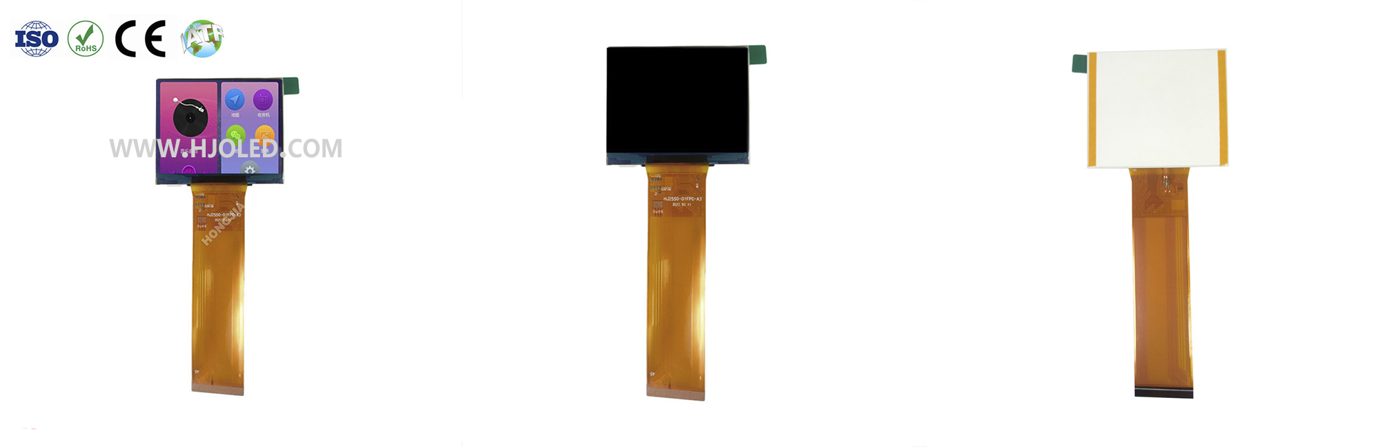 หน้าจอ LCD แนวนอนขนาด 2.55 นิ้ว 320*240 พร้อมอินเทอร์เฟซ SPI/MCU