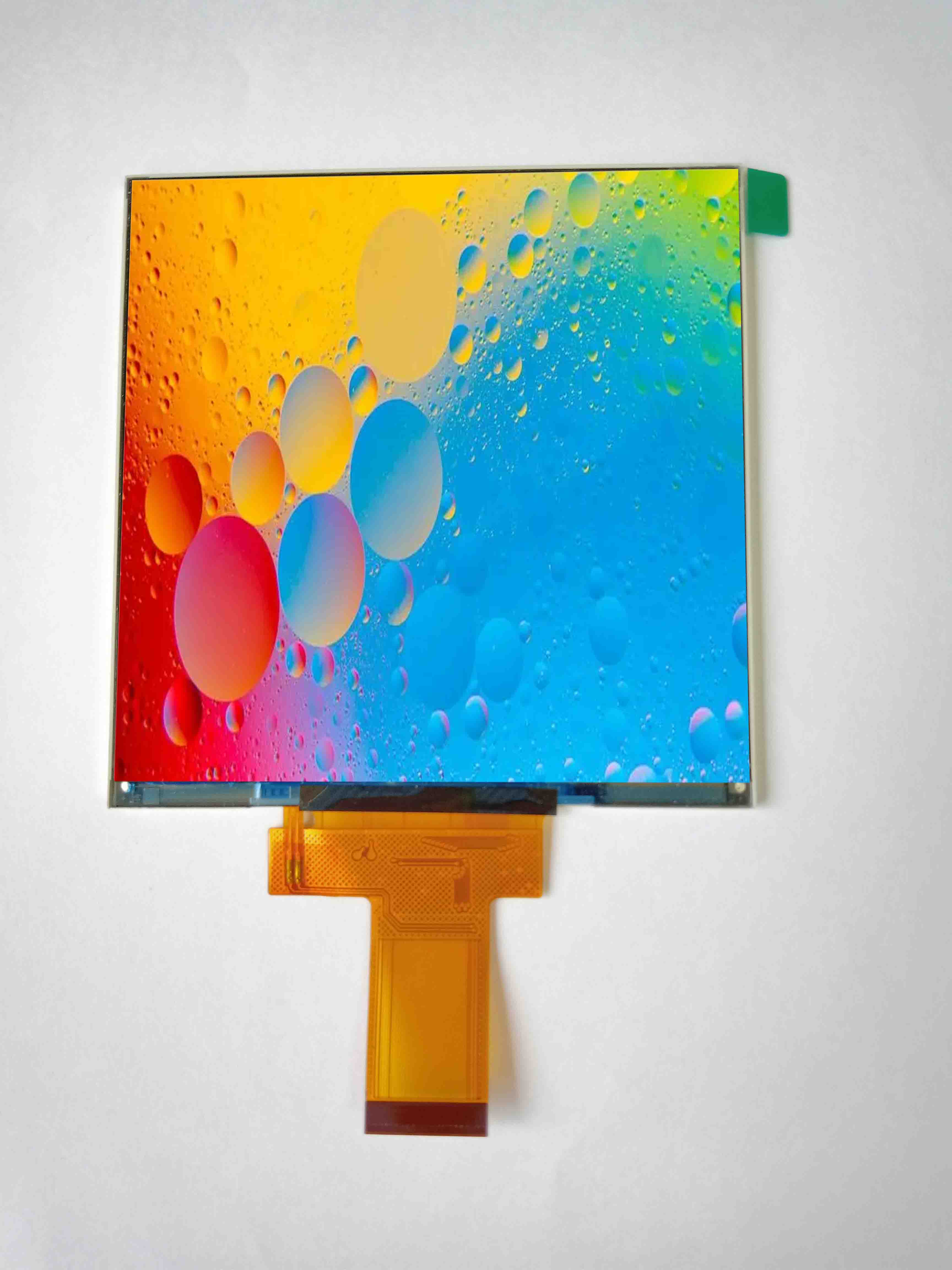 หน้าจอ LCD สี่เหลี่ยมขนาด 3.92 นิ้วความละเอียด 320*320 รองรับอินเทอร์เฟซ MCU/SPI เหมาะสำหรับไมโครคอนโทรลเลอร์