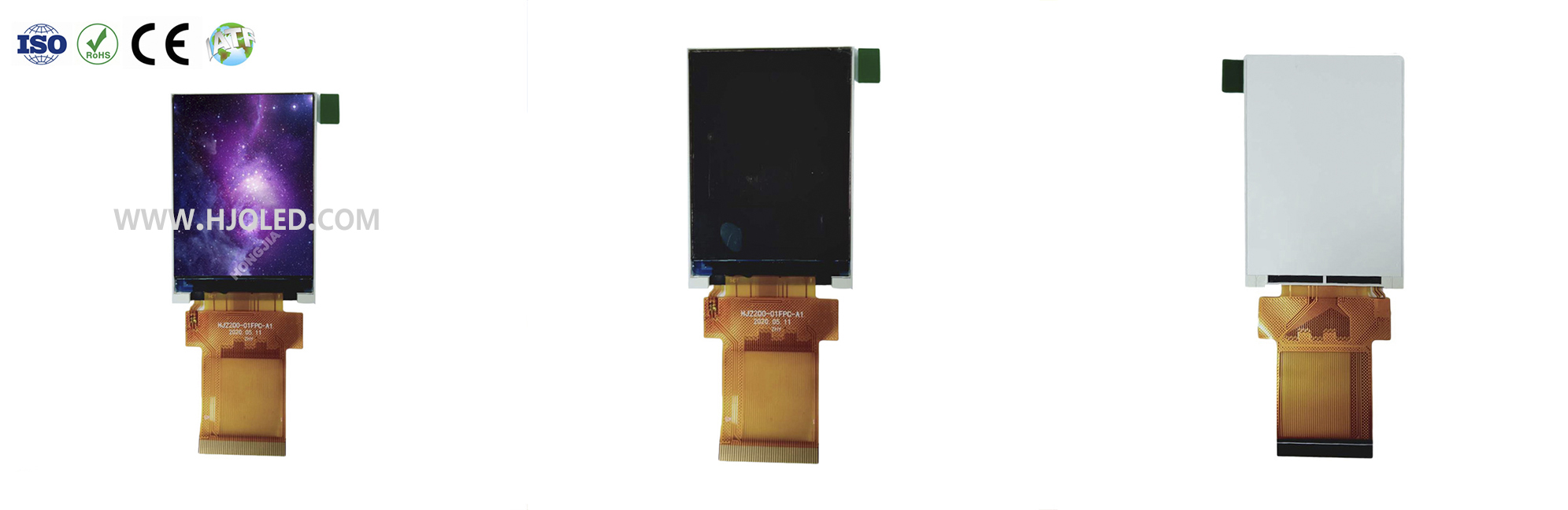 ระหว่างหน้าจอ LCD ขนาด 2.4 นิ้ว และ 2.8 นิ้ว หน้าจอ LCD ขนาด 2.2 นิ้ว 240*320 เป็นขนาดคลาสสิก