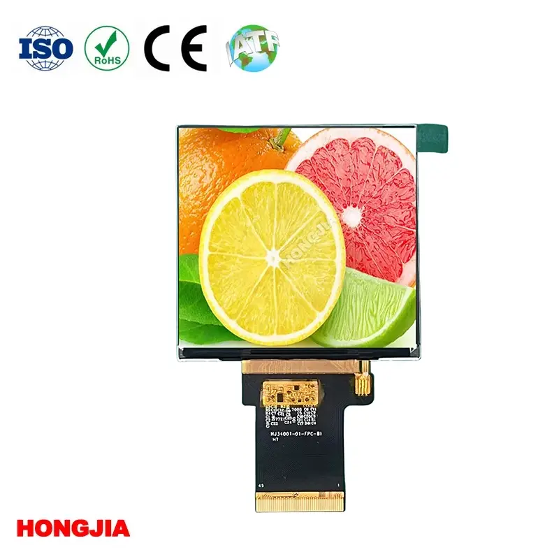 จอแสดงผลสี่เหลี่ยมจัตุรัส 3.4 นิ้ว 540×540 RGB