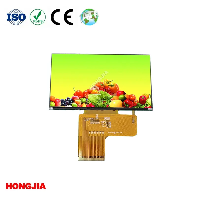 จอแสดงผล IPS ขนาด 4.45 นิ้ว 1920×1080 LVDS 120Hz