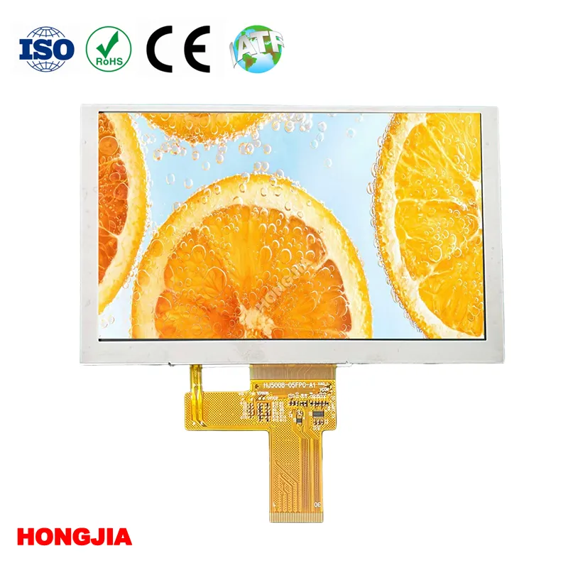 หน้าจอ IPS LCD ขนาด 5.0 นิ้ว 1024x600 พร้อมระบบสัมผัส MIPI